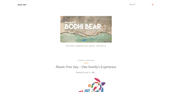 Desktop Screenshot of bodhibear.net